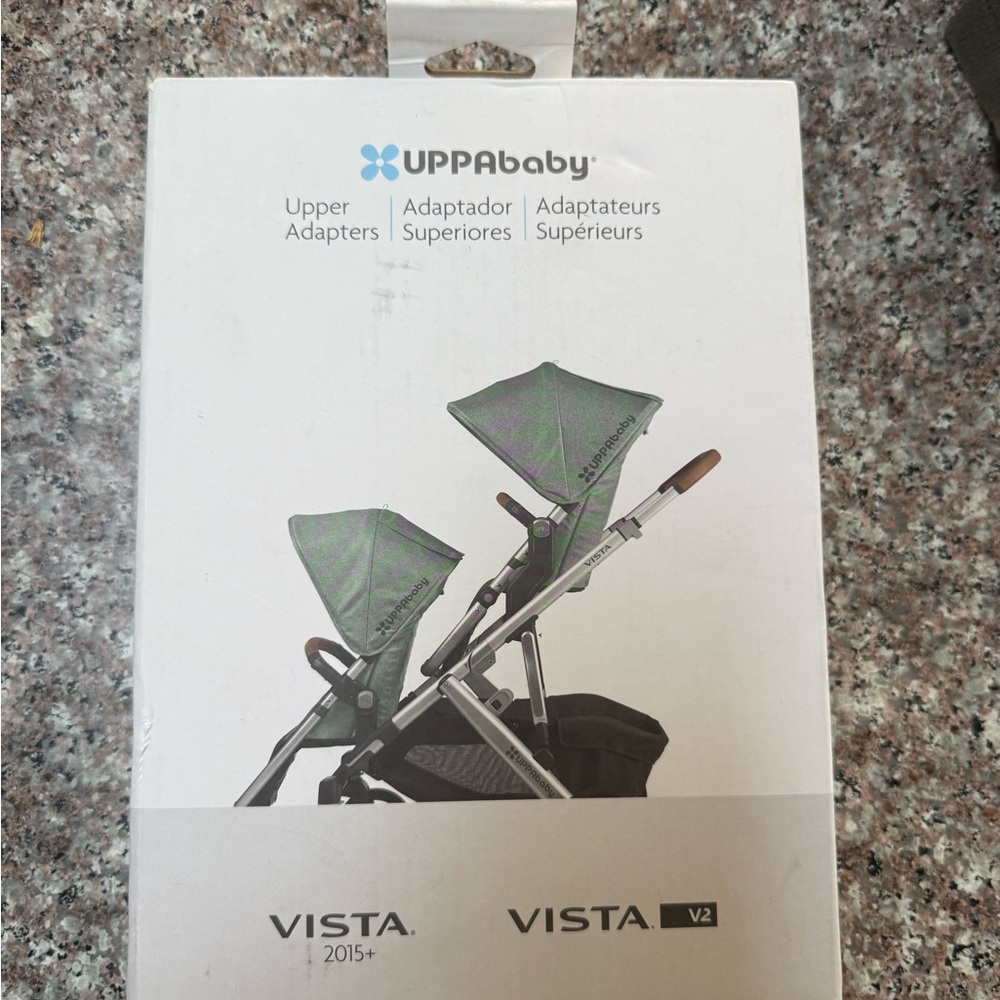 UPPAbaby Vista V2 Upper Adapters - Green